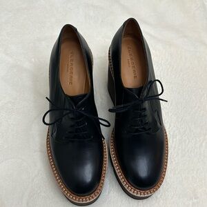 Black Robert Clergerie Wedge Front Lace Fastening - Size 9